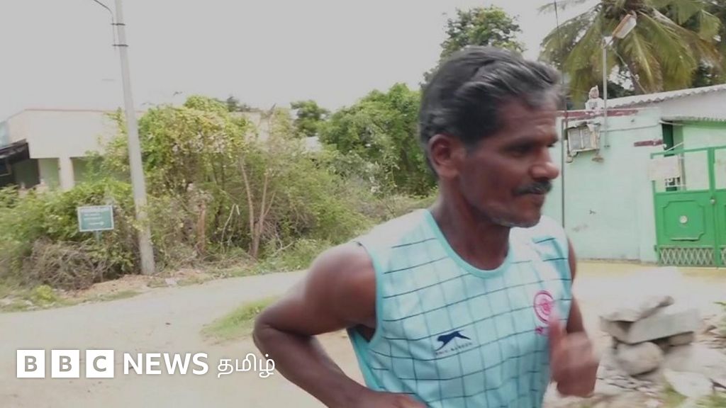 61 வயதிலும் மாரத்தான் ஓடும் கோவை ராமசாமி