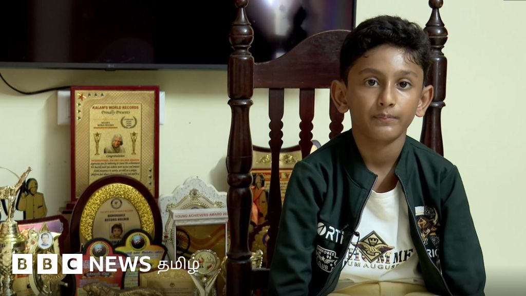 11 வினாடிகளில் உலக சாதனை படைத்த 9 வயது சிறுவன் - அப்படி என்ன செய்தார்?