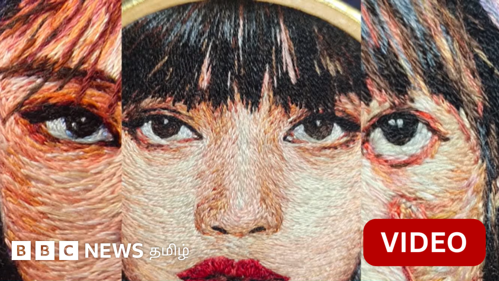 'இவை ஓவியங்கள் அல்ல; கைகளால் செய்யப்பட்ட எம்ப்ராய்டரி' - அசத்தும் வியட்நாம் இளைஞர்