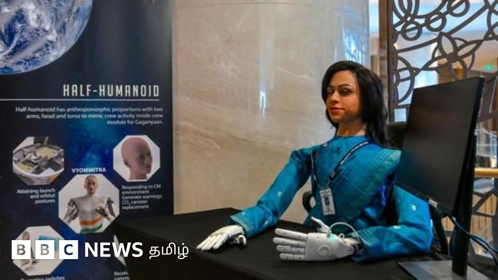 வியோமித்ரா: நான்கு இந்தியர்களுக்கு முன்னரே இஸ்ரோ விண்வெளிக்கு  அனுப்பும் இந்தப் 'பெண்' யார்?