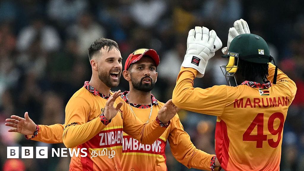 டி20 உலகக் கோப்பை: சாம்பியன் அணிகளை எதிர்கொள்ளும் ஜிம்பாப்வே -  சூப்பர் 8 சுற்று எப்படி நடைபெறும்? 
