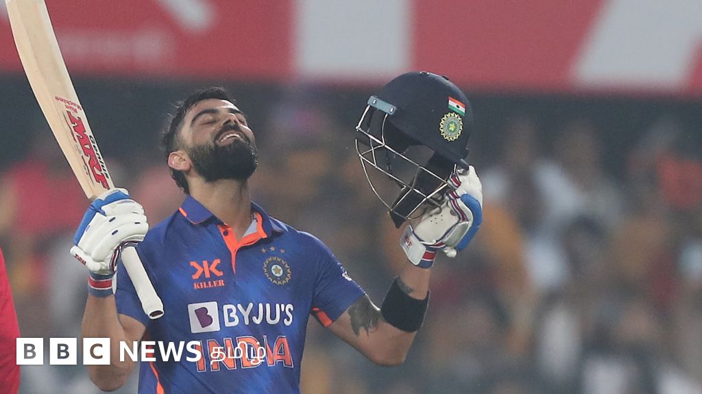 இந்தியா 373 ரன் குவிப்பு: ஒருநாள் போட்டிகளில் 3 ஆண்டுகளுக்குப் பிறகு சதம் அடித்த விராட் கோலி