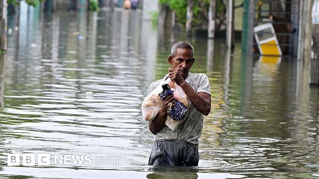 இலங்கையில் திட்வா புயல்  ஏற்படுத்திய பாதிப்பை காட்டும் 10 படங்கள்