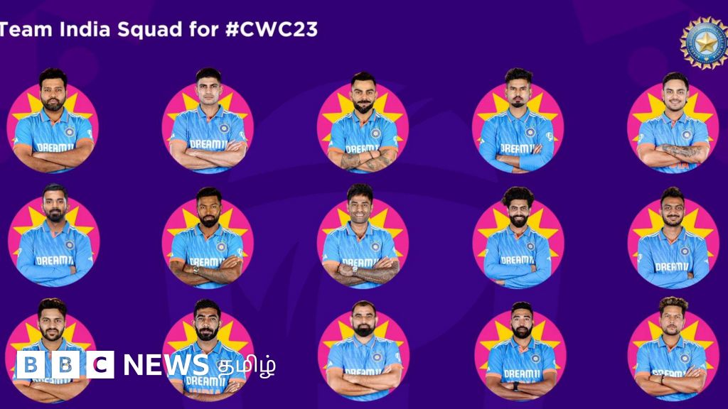 உலகக்கோப்பை கிரிக்கெட்: இந்திய அணியில் தமிழ்நாடு வீரர் ஒருவர் கூட இல்லை - ஏன்?