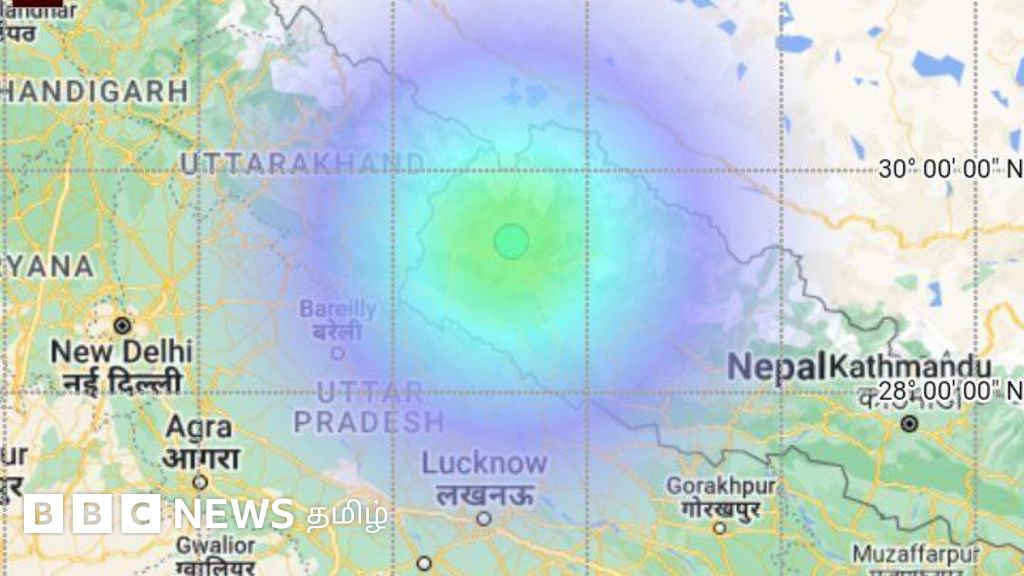 நேபாளத்தில் நிலநடுக்கம் - டெல்லிவரை அதிர்ந்தது