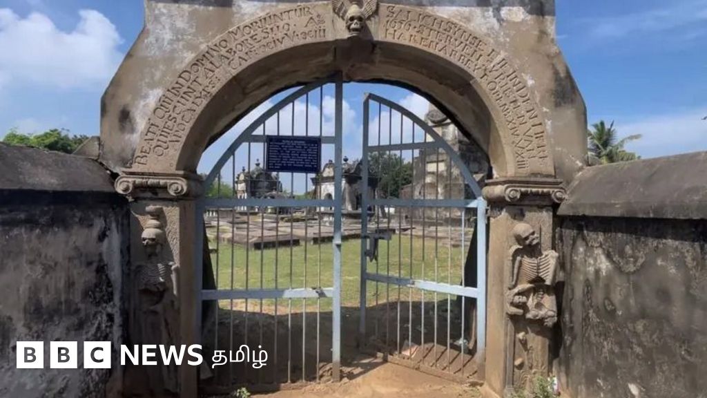 சென்னை அருகே விநோதமான எலும்புக்கூடு சிலைகள் உள்ள இந்த கல்லறை யாருடையது தெரியுமா?