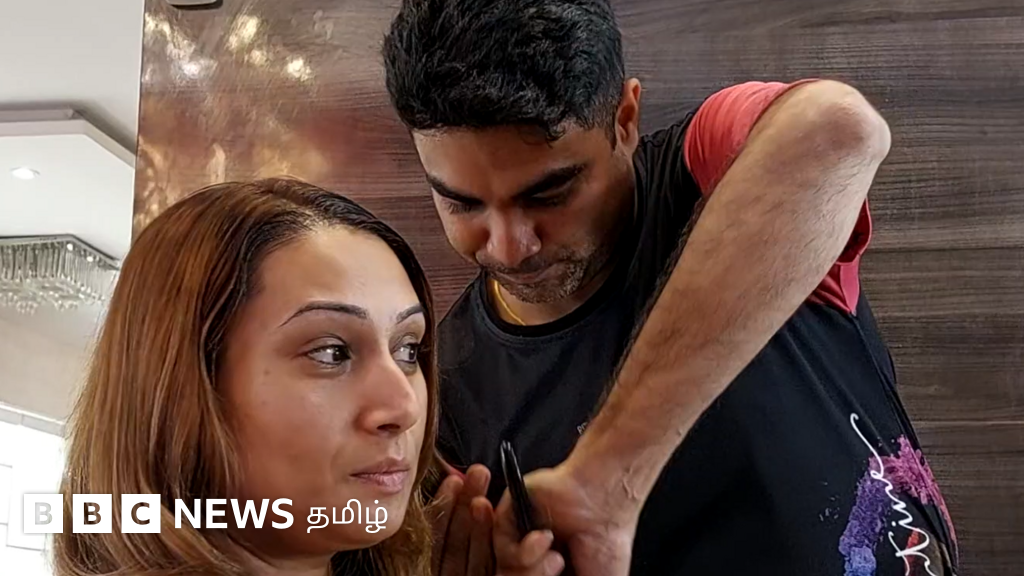 இந்த சிகையலங்காரக் கலைஞர் கொஞ்சம் ‘ஸ்பெஷல்’ - எப்படி தெரியுமா? – காணொளி