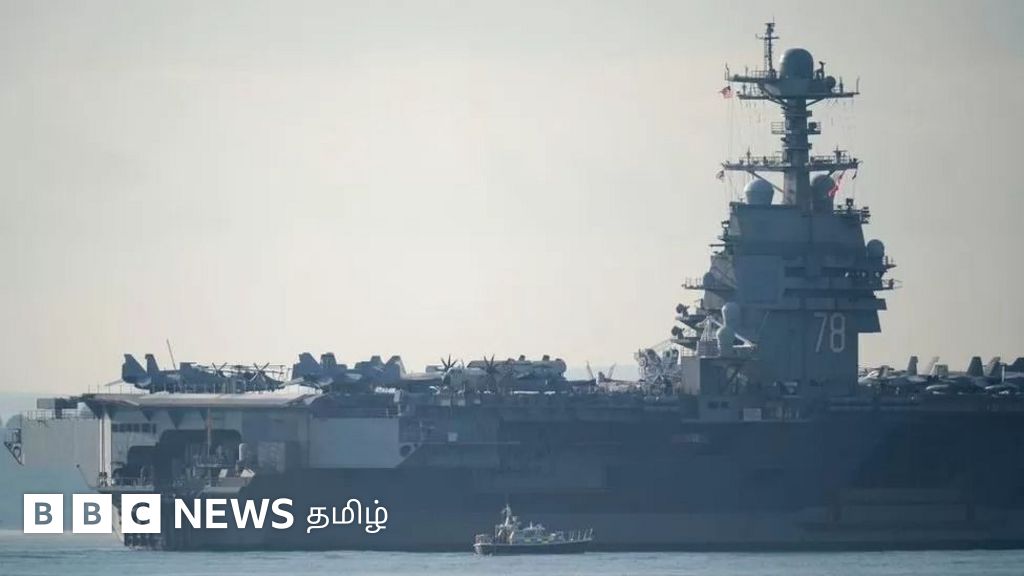 ஹமாஸ் தாக்குதல்: இஸ்ரேலுக்கு விரையும் அமெரிக்க போர்க் கப்பல்கள்
