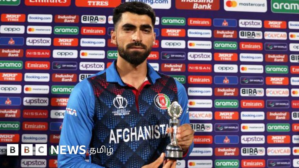 உலகக்கோப்பை: சென்னையில் ஆப்கானிஸ்தான் வீரர் ஜாத்ரன் பேச்சுக்கு பாகிஸ்தானில் எதிர்ப்பு ஏன்?