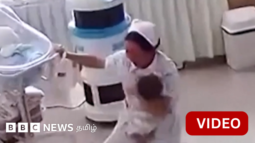 மியான்மர் நிலநடுக்கம்: குலுங்கிய மருத்துவமனை, கைக்குழந்தைகளை காப்பாற்றிய செவிலியர்கள்