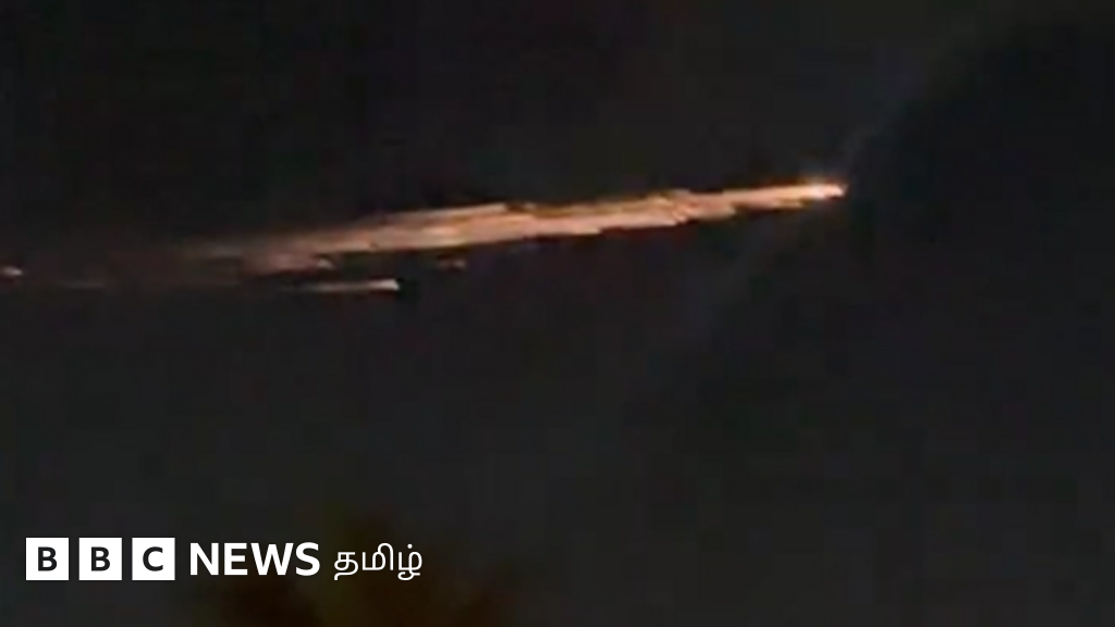 அமெரிக்க வானில் ஒளிர்ந்த மர்மப்பொருள்; சீன விண்கலமா அல்லது ஸ்பேஸ் எக்ஸ் ராக்கெட்டா?