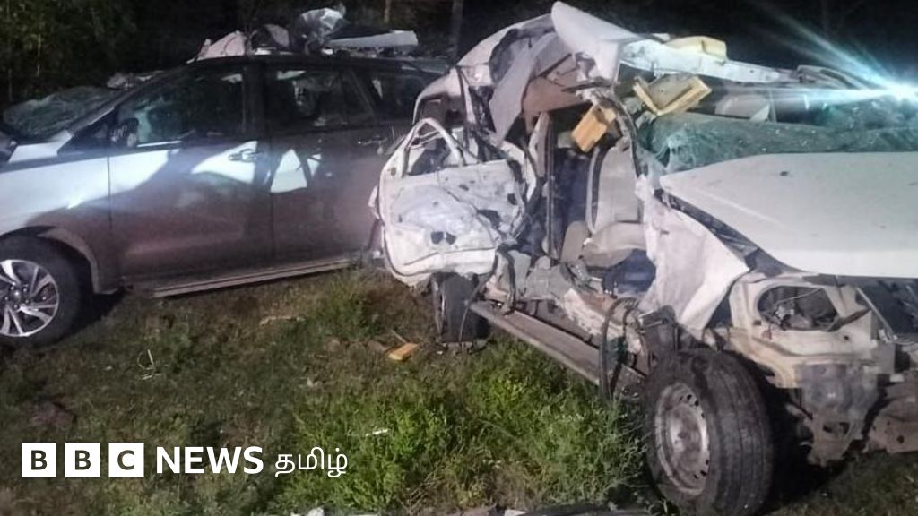 கடலூர்: கட்டுப்பாட்டை இழந்த அரசுப்பேருந்து - கார்கள் மீது மோதியதில் 9 பேர் பலி