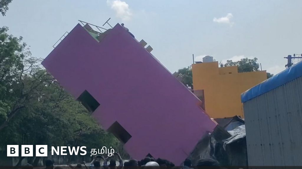 புதுச்சேரியில் கட்டி முடித்த ஒரே மாதத்தில் சீட்டுக்கட்டாக சரிந்த கட்டடம் - என்ன காரணம்? 