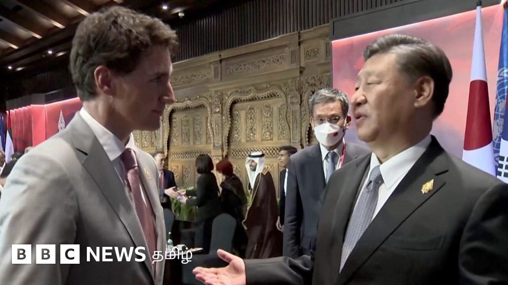 க﻿னடா பிரதமர் ஜஸ்டின் ட்ரூடோவை முகத்துக்கு நேராக குற்றம் சாட்டிய ஷி ஜின்பிங்