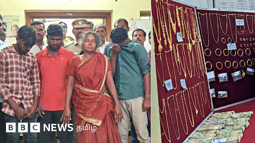 மதுரை புறநகரில் திருடிய தாய், 3 மகன்கள் கைது - வீட்டைச் சுற்றி தோண்டத்தோண்ட தங்க நகைகள்