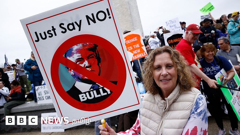 டிரம்புக்கு எதிராக 50 மாகாணங்களில் போராட்டம்  – சில மாதங்களிலேயே மக்கள் ஆதரவு சரிந்துள்ளதா?