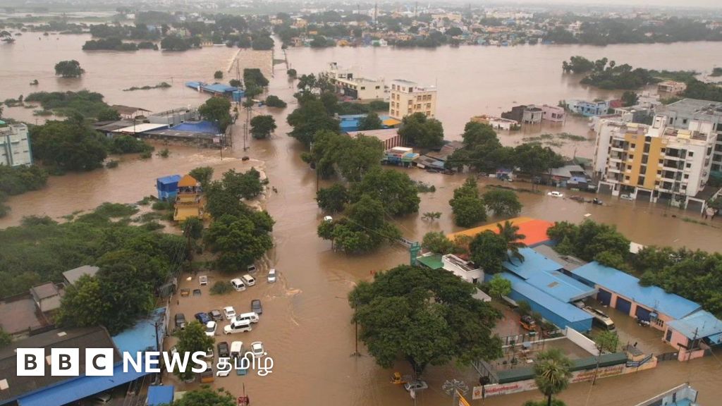 திருநெல்வேலியில் பெய்த 135% கூடுதல் மழை – டிரோன் காணொளி காட்சிகள்