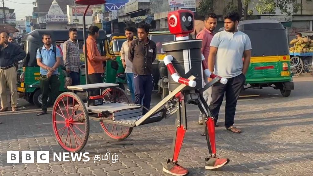 ரோபோ ரிக்ஷாவை வடிவமைத்த சூரத் மாணவர்கள்