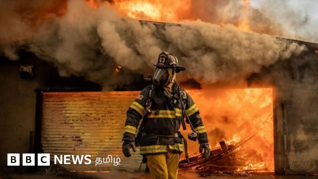 லாஸ் ஏஞ்சலிஸில் சாம்பலாக மாறிய ஆடம்பர பங்களாக்கள் - தீ அணையாமல் இருப்பதற்கான  காரணம் என்ன?