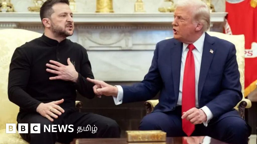 டிரம்ப் - ஸெலன்ஸ்கி பேச்சுவார்த்தை முடிவுக்கு வந்தது எப்படி? கொந்தளிப்பான 10 நிமிடங்களில் என்ன நடந்தது?
