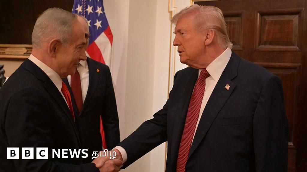 டிரம்பை சந்தித்த இஸ்ரேல் பிரதமர்; இரான் பற்றி விவாதிக்கப்பட்டது என்ன?