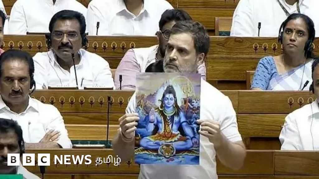 ராகுல் காந்தியின் 'இந்து' கருத்தால் மக்களவையில் அமளி - மோதியும், அமித் ஷாவும் சொன்னது என்ன?