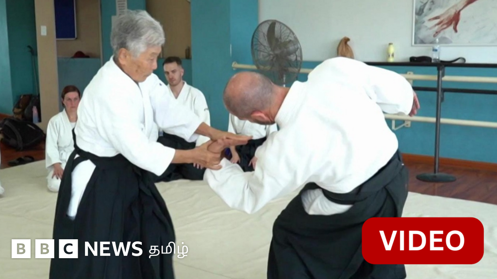 84 வயதில் ஜப்பானிய தற்காப்புக் கலையில் அசத்தும் மூதாட்டி