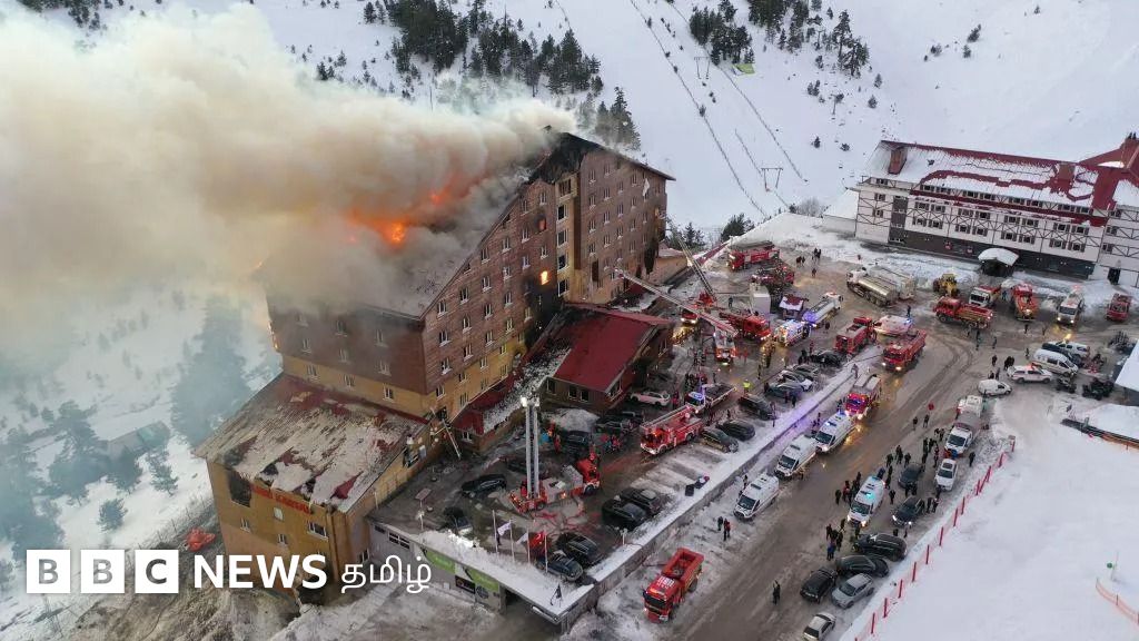 76 பேர் பலி: மலை முகட்டில் 12 அடுக்குமாடி மர ஓட்டலில் தீ, ஜன்னல் வழியே குதித்த நபர்கள் - என்ன நடந்தது? 