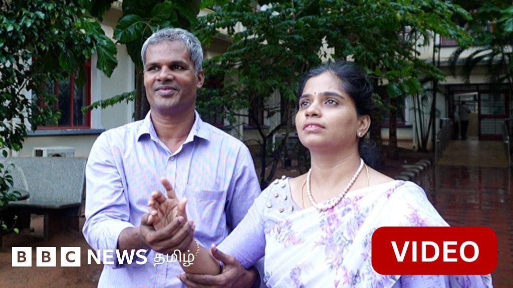 'எங்கள் கைகள் பேசும், இதயம் கேட்கும்' - காதலுக்கு புது இலக்கணம் தரும் ஜோடி