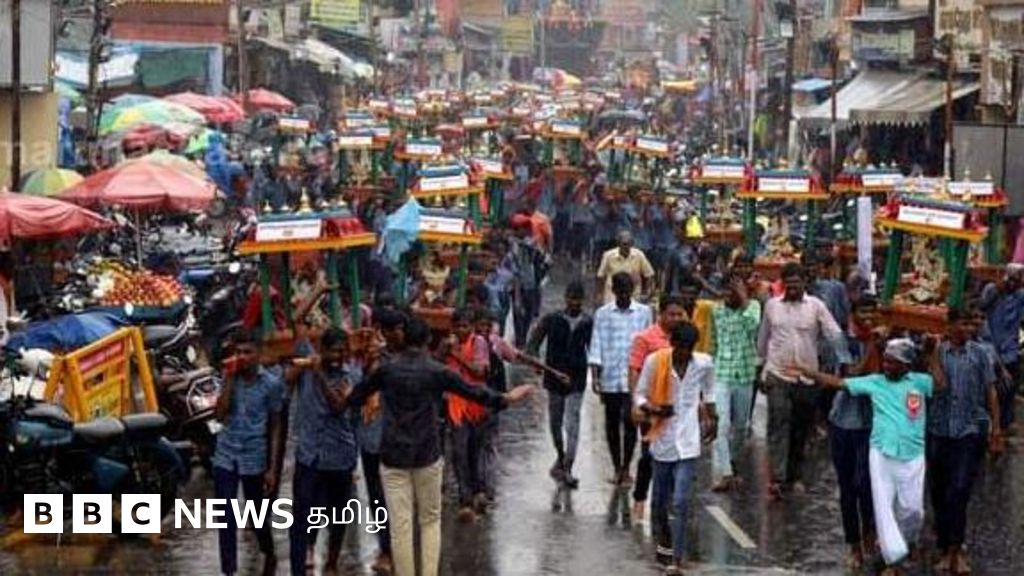 திருவண்ணாமலை: பள்ளி மாணவர்கள் நாயன்மார் சிலைகளை சுமப்பது ஏன்? இதை யார், எப்போது தொடங்கியது?