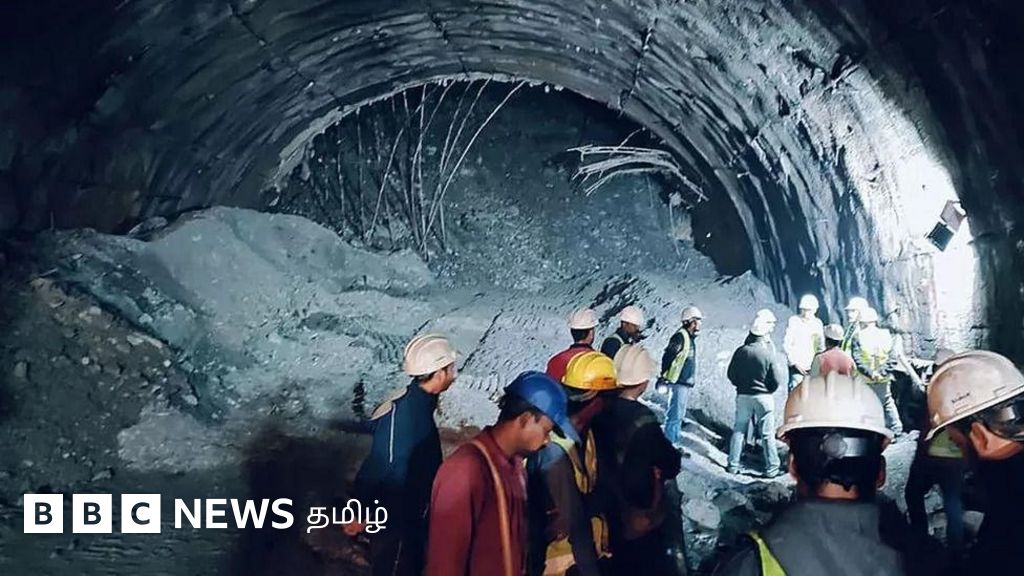 சுரங்கப்பாதை விபத்து: 40 மணி நேரத்திற்கும் மேலாக நீடிக்கும் மீட்புப் பணி - 40 பேரின் கதி என்ன?