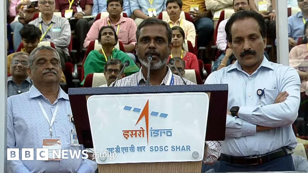 வீர முத்துவேல்: சந்திரயான்-3 திட்டத்தில் முக்கிய பங்காற்றிய தமிழர் - யார் இவர்?