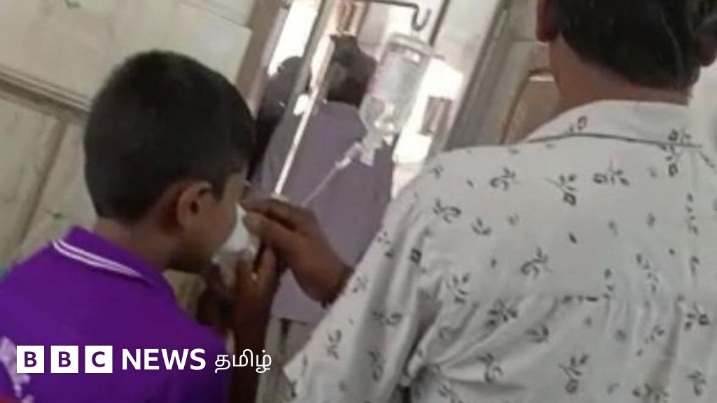 ஆக்சிஜன் கவசத்திற்கு பதிலாக டீ கப் - அரசு மருத்துவமனையில் சிறுவனுக்கு நடந்தது என்ன?