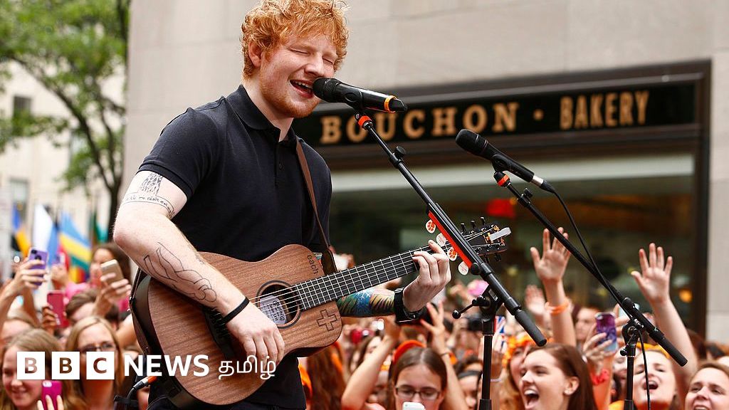 எட் ஷீரன்: சென்னையில் இசை நிகழ்ச்சி நடத்தும் உலகப்பிரபலம் - இவர் யார்?