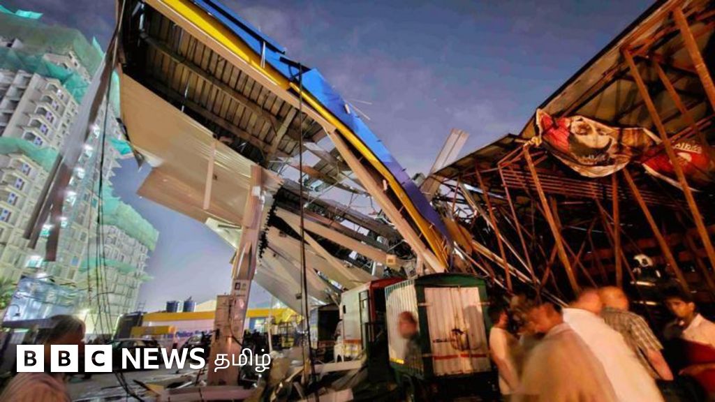 மும்பையை புரட்டிப்போட்ட புழுதிப் புயல்; ராட்சத பேனர் சரிந்து 14 பேர் உயிரிழப்பு