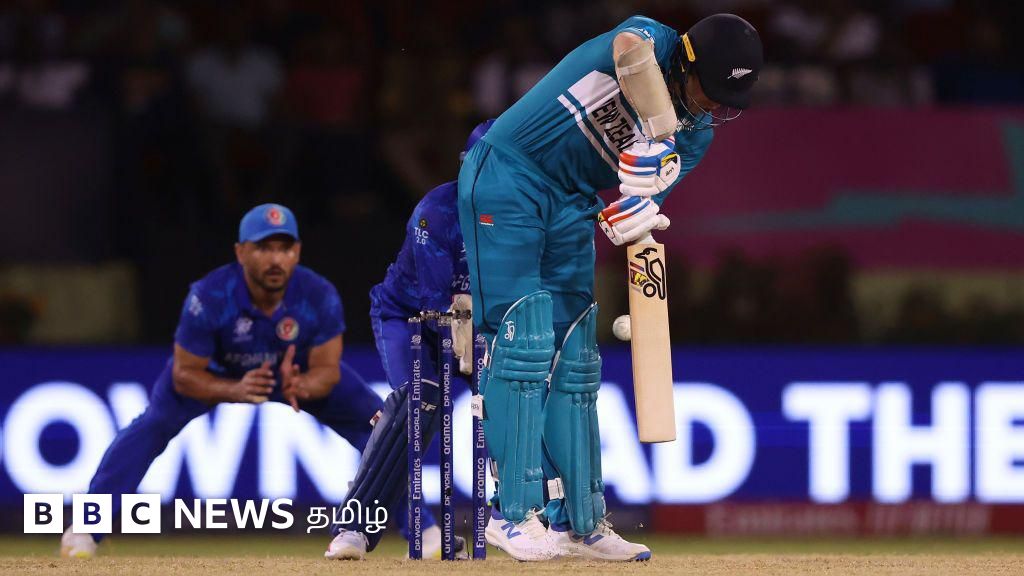 டி20 உலகக்கோப்பை: நியூசிலாந்தை 75 ரன்களில் சுருட்டி ஆப்கானிஸ்தான் வரலாற்று வெற்றி