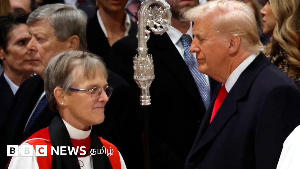 'தீவிர இடதுசாரி' என டிரம்ப் இந்த பாதிரியாரை விமர்சித்தது ஏன்? சர்ச்சை என்ன?