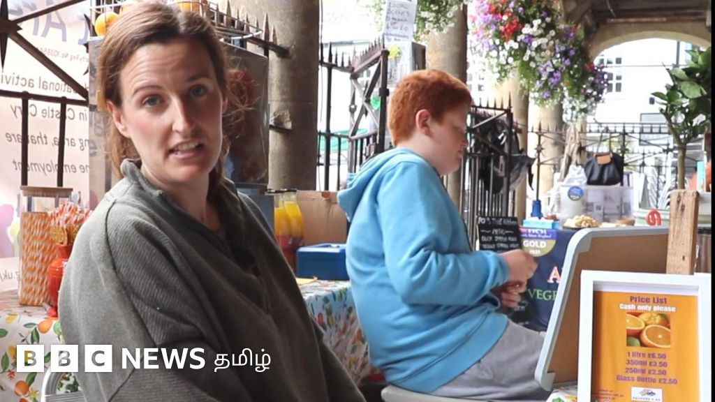 இங்கிலாந்தின் இந்த ஜூஸ் கடை ரொம்ப ஸ்பெஷல் – ஏன் தெரியுமா? – வீடியோ