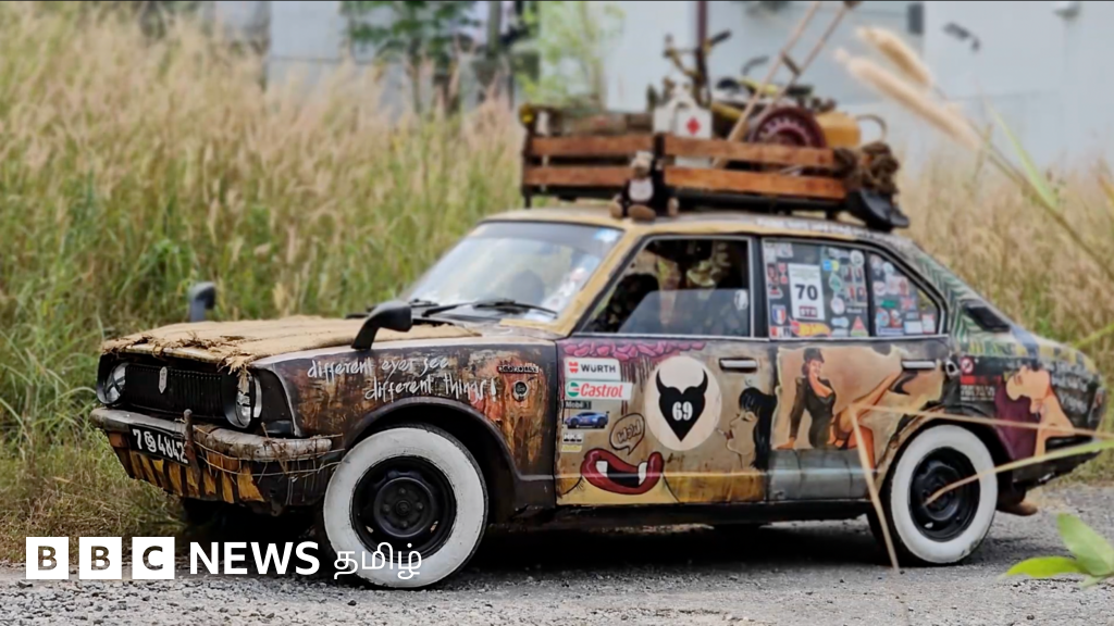 இலங்கையின் முதல் 'ராட் ராடு' கார்: வியக்கும்படி மாற்றியமைக்கப்பட்ட 1970களின் வாகனம்