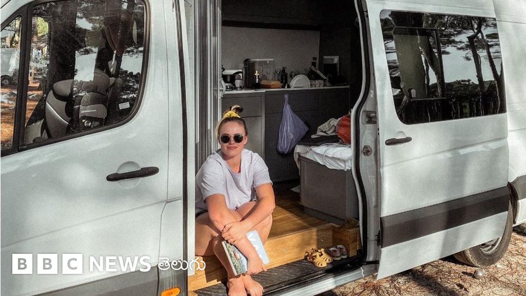 ఇల్లు, ఫర్నీచర్ అమ్మేసి ఓ వ్యాన్ కొనుక్కున్నారు... ఇప్పుడు ఆ వ్యానే వారి ఇల్లు - BBC News తెలుగు