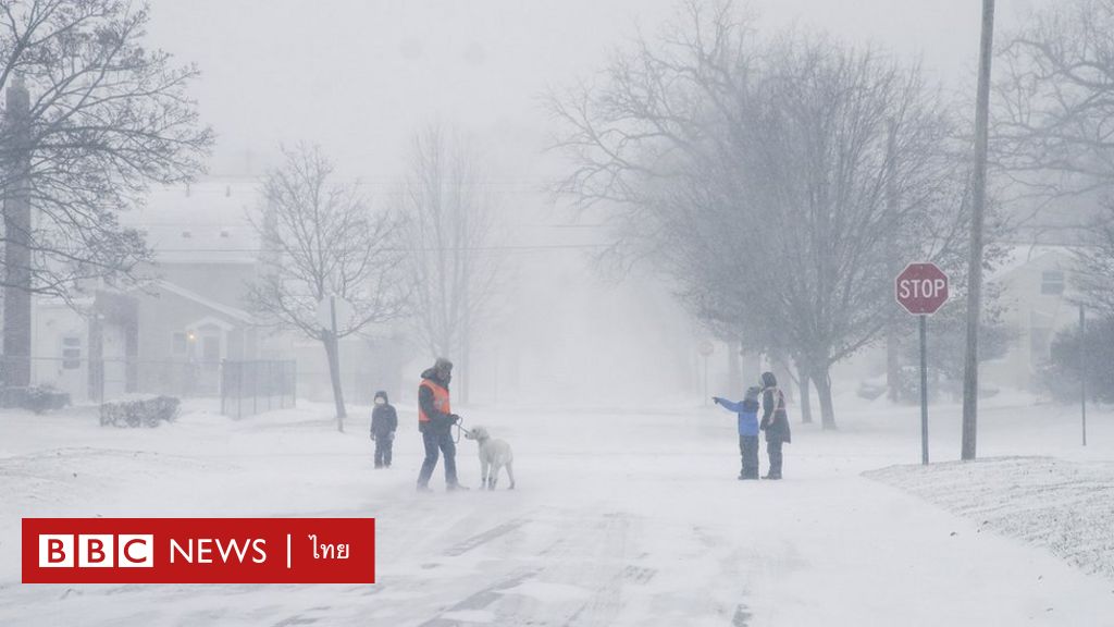 Winter storms hit Canada and US, affecting 250 million lives – BBC News Thai