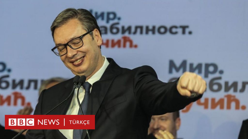 Sırbistan'da seçimi Cumhurbaşkanı Vucic kazandı