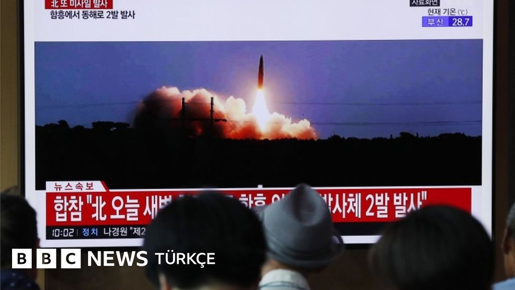 Kuzey Kore 'kısa menzilli balistik füze' denemesi yaptı - BBC News Türkçe