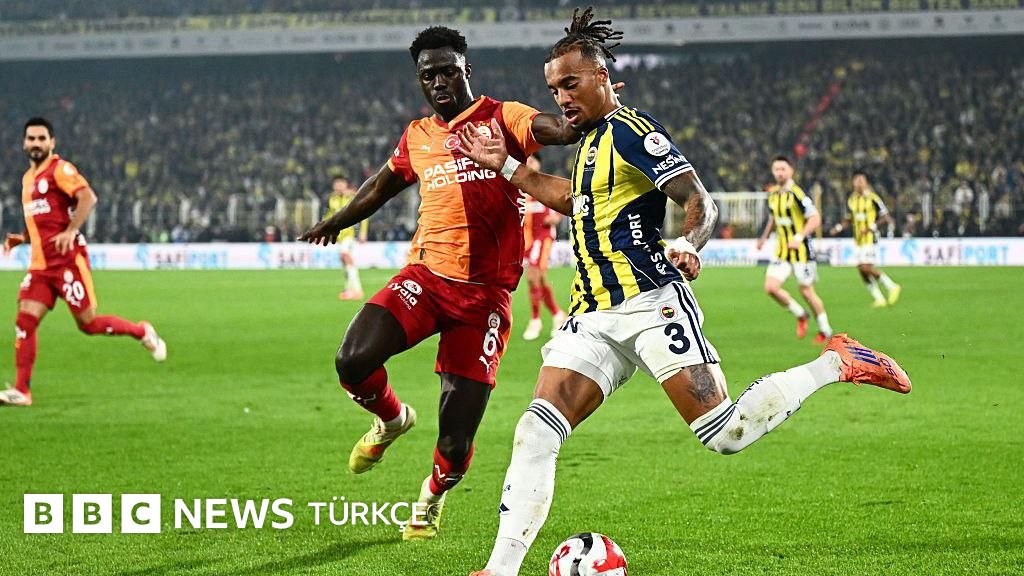 Galatasaray-Fenerbahçe derbisinde ilk yarı sona erdi, durum 1-0