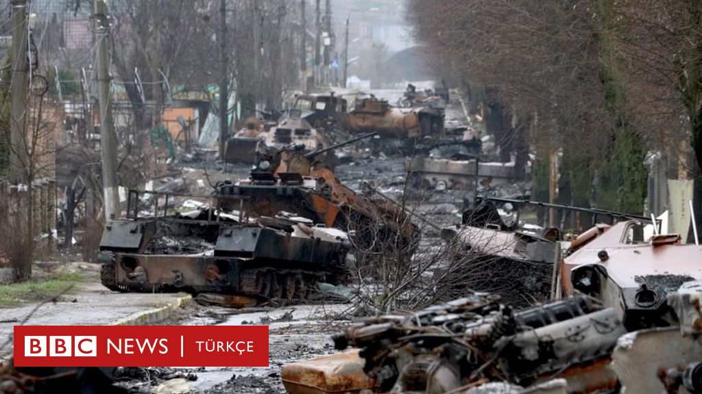 Buça: Ukrayna'da sokakları yanmış tanklar ve cesetlerle dolu kent