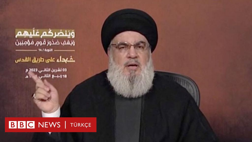 The Israeli-Palestinian problem: Hezbollah leader Nasrallah praised Hamas and said the United States was responsible for the war in Gaza