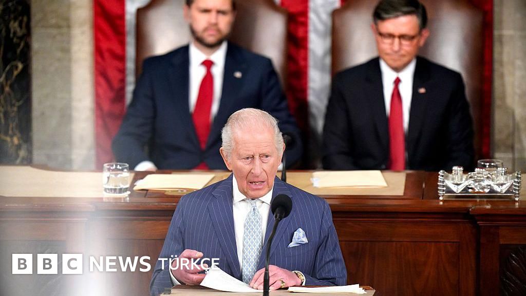 İngiltere Kralı 3. Charles ABD Kongresi'nde konuştu: 'İş birliği her zamankinden daha önemli'