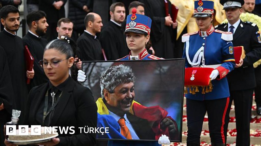 Rumen futbol devi Mircea Lucescu için cenaze töreni