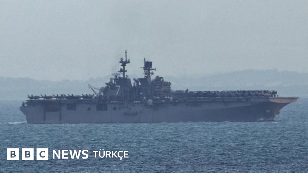 ABD: Piyadeleri taşıyan savaş gemisi Ortadoğu'ya ulaştı