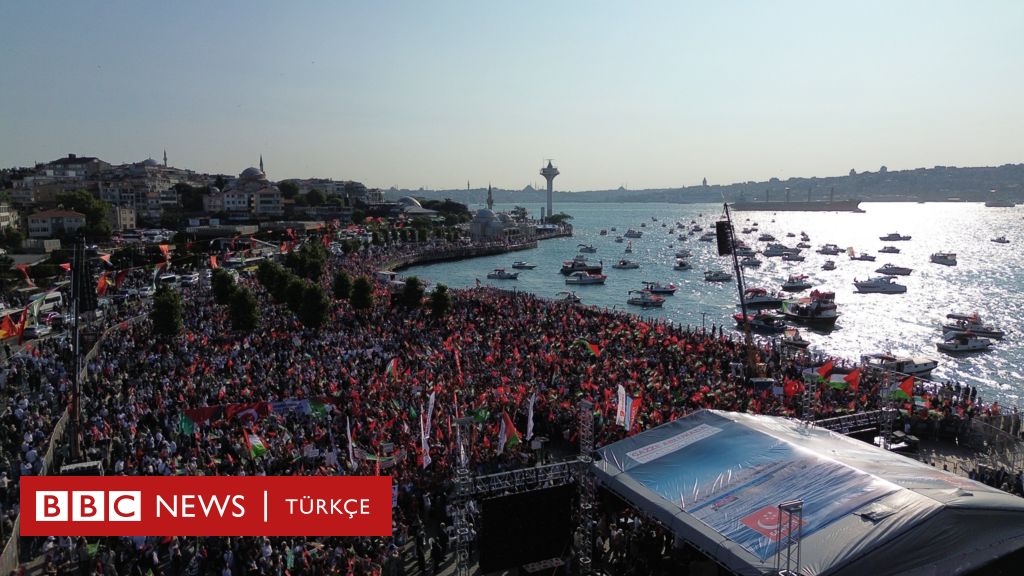 Saadet Partisi'nden Üsküdar'da Gazze Mitingi: CHP lideri Özgür Özel ve muhalefet liderleri de katıldı